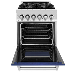 ZLINE 24" Dual Fuel Range with in Stainless Steel - RA24 - The Home Selection