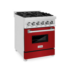 ZLINE 24" Dual Fuel Range with in Stainless Steel - RA24 - The Home Selection