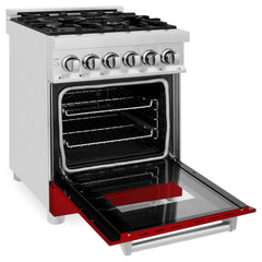 ZLINE 24" Dual Fuel Range with in Stainless Steel - RA24 - The Home Selection