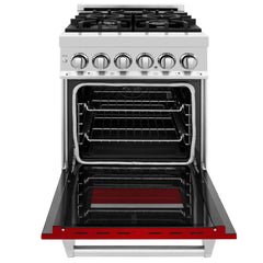 ZLINE 24" Dual Fuel Range with in Stainless Steel - RA24 - The Home Selection