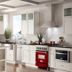 ZLINE 24" Dual Fuel Range with in Stainless Steel - RA24 - The Home Selection