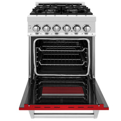 ZLINE 24" Dual Fuel Range with in Stainless Steel - RA24 - The Home Selection