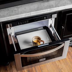 ZLINE 24 in. 1.2 Cu. Ft. Microwave Drawer In Stainless Steel, MWD-1 - The Home Selection