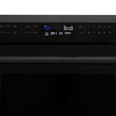 ZLINE 24 in. Built-in Convection Microwave Oven in Black Stainless Steel, MWO-BS-24 - The Home Selection