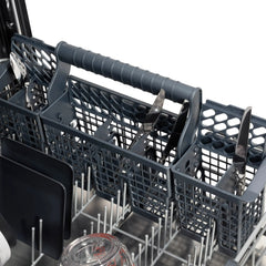 ZLINE 24 in. Panel-Ready Monument Series 3rd Rack Top Touch Control Dishwasher with Stainless Steel Tub, 45dBa (DWMT-24) - The Home Selection