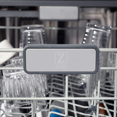 ZLINE 24 in. Panel-Ready Monument Series 3rd Rack Top Touch Control Dishwasher with Stainless Steel Tub, 45dBa (DWMT-24) - The Home Selection