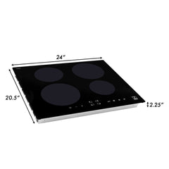 ZLINE 24" Induction Cooktop with 4 burners - RCIND-24 - The Home Selection