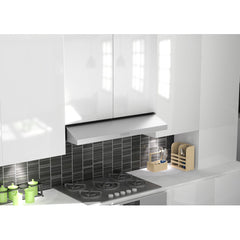 ZLINE 280 CFM Ducted Under Cabinet Range Hood in Stainless Steel - Hardwired Power - 615-30 - The Home Selection
