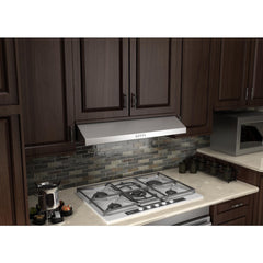 ZLINE 280 CFM Ducted Under Cabinet Range Hood in Stainless Steel - Hardwired Power - 615-30 - The Home Selection