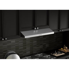 ZLINE 280 CFM Ducted Under Cabinet Range Hood in Stainless Steel - Hardwired Power - 615-30 - The Home Selection