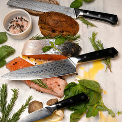 ZLINE 3-Piece Professional Damascus Steel Kitchen Knife Set - KSETT-JD-3 - The Home Selection