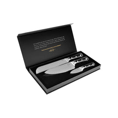 ZLINE 3-Piece Professional Damascus Steel Kitchen Knife Set - KSETT-JD-3 - The Home Selection