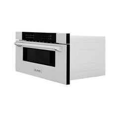 ZLINE 30" 1.2 cu. ft. Built-In Microwave Drawer in Stainless Steel - MWD-30 - The Home Selection