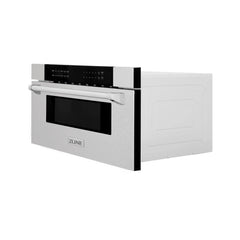 ZLINE 30" 1.2 cu. ft. Built-In Microwave Drawer in Stainless Steel - MWD-30 - The Home Selection