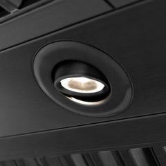 ZLINE 30" Autograph Edition Black Stainless Steel Range Hood with Handle - BS655Z-30 - The Home Selection