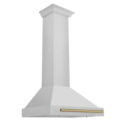 ZLINE 30" Autograph Edition Stainless Steel Range Hood with Stainless Steel Shell (KB4STZ-30) - The Home Selection