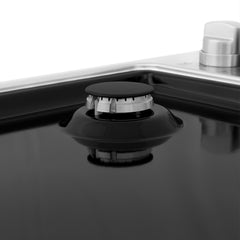 ZLINE 30" Dropin Gas Stovetop with 4 Gas Burners and Black Porcelain Top - RC30-PBT - The Home Selection