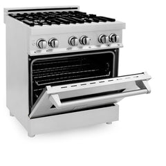 ZLINE 30" Dual Fuel Range in Stainless Steel - RA30 - The Home Selection