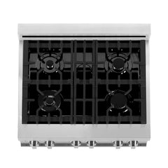 ZLINE 30" Dual Fuel Range in Stainless Steel - RA30 - The Home Selection