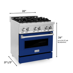 ZLINE 30" Dual Fuel Range in Stainless Steel - RA30 - The Home Selection