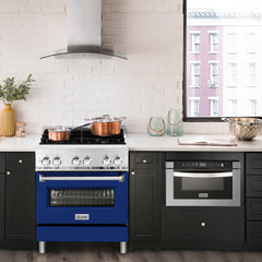 ZLINE 30" Dual Fuel Range in Stainless Steel - RA30 - The Home Selection