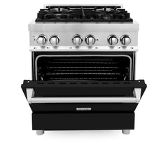 ZLINE 30" Dual Fuel Range in Stainless Steel - RA30 - The Home Selection