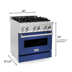 ZLINE 30" Dual Fuel Range in Stainless Steel - RA30 - The Home Selection