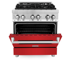 ZLINE 30" Dual Fuel Range in Stainless Steel - RA30 - The Home Selection