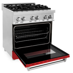 ZLINE 30" Dual Fuel Range in Stainless Steel - RA30 - The Home Selection