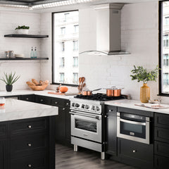 ZLINE 30" Dual Fuel Range in Stainless Steel - RA30 - The Home Selection