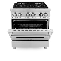 ZLINE 30" Dual Fuel Range in Stainless Steel - RA30 - The Home Selection