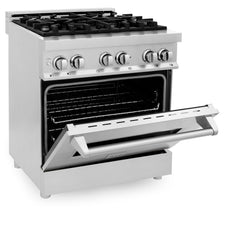 ZLINE 30" Dual Fuel Range in Stainless Steel - RA30 - The Home Selection