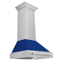 ZLINE 30" DuraSnow® Stainless Steel Range Hood with Color Shell Options - 8654SNX-30 - The Home Selection