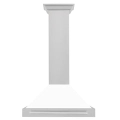 ZLINE 30" DuraSnow® Stainless Steel Range Hood with Stainless Steel Handle (KB4SNX-30) - The Home Selection
