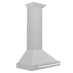 ZLINE 30" DuraSnow® Stainless Steel Range Hood with Stainless Steel Handle (KB4SNX-30) - The Home Selection