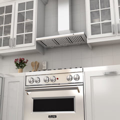ZLINE 30 in. ADA Compliant Convertible Vent Wall Mount Range Hood in Stainless Steel - KB-H-30 - The Home Selection