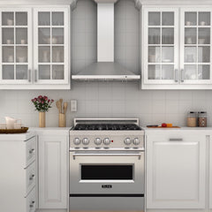 ZLINE 30 in. ADA Compliant Convertible Vent Wall Mount Range Hood in Stainless Steel - KB-H-30 - The Home Selection
