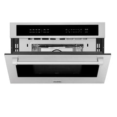 ZLINE 30 in. Built-in Convection Microwave Oven in Stainless Steel with Speed and Sensor Cooking, MWO-30 - The Home Selection