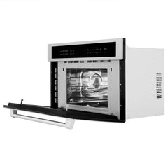 ZLINE 30 in. Built-in Convection Microwave Oven in Stainless Steel with Speed and Sensor Cooking, MWO-30 - The Home Selection