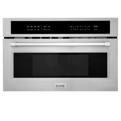 ZLINE 30 in. Built-in Convection Microwave Oven in Stainless Steel with Speed and Sensor Cooking, MWO-30 - The Home Selection