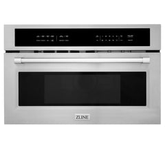 ZLINE 30 in. Built-in Convection Microwave Oven in Stainless Steel with Speed and Sensor Cooking, MWO-30 - The Home Selection