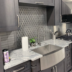 ZLINE 30 in. Zermatt Farmhouse Apron Mount Single Bowl Stainless Steel Kitchen Sink with Bottom Grid, SAS-30 - The Home Selection