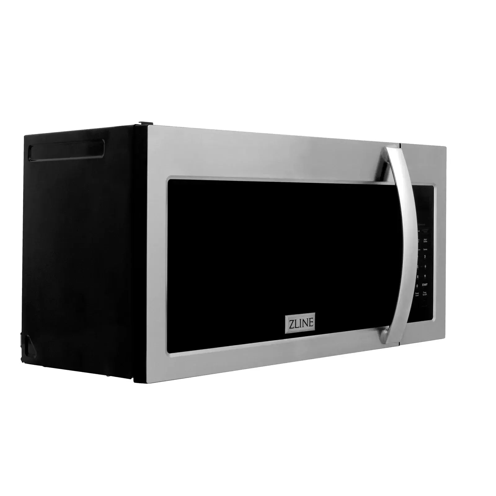 ZLINE 30-Inch 1.5 cu. ft. Over the Range Microwave in Stainless Steel with Modern Handle and Set of 2 Charcoal Filters - MWO-OTRCF-30 - The Home Selection