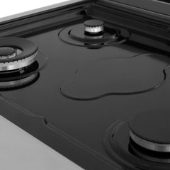 ZLINE 30-Inch Porcelain Gas Stovetop with 4 Gas Burners and Griddle - RT-GR-30 - The Home Selection