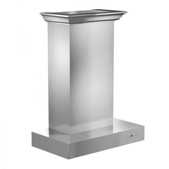 ZLINE 30" Professional Wall Mount Range Hood In Stainless Steel With Crown Molding - KECOMCRN-30 - The Home Selection