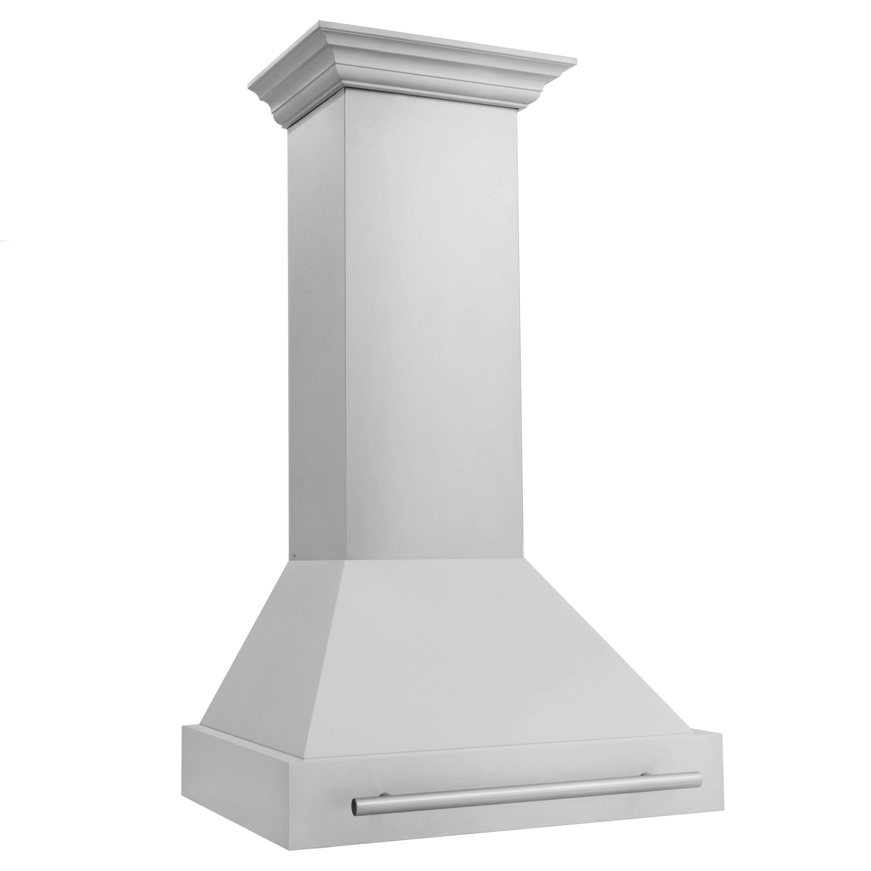 ZLINE 30" Stainless Steel Range Hood with Colored Shell and Stainless Steel Handle - 8654STX-30 - The Home Selection