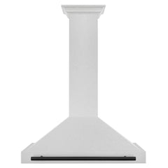 ZLINE 36" Autograph Edition DuraSnow® Stainless Steel Range Hood with DuraSnow® Stainless Steel Shell (KB4SNZ-36) - The Home Selection