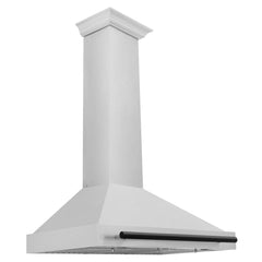 ZLINE 36" Autograph Edition DuraSnow® Stainless Steel Range Hood with DuraSnow® Stainless Steel Shell (KB4SNZ-36) - The Home Selection