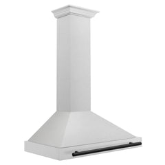 ZLINE 36" Autograph Edition DuraSnow® Stainless Steel Range Hood with DuraSnow® Stainless Steel Shell (KB4SNZ-36) - The Home Selection