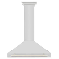 ZLINE 36" Autograph Edition Stainless Steel Range Hood with Stainless Steel Shell (KB4STZ-36) - The Home Selection